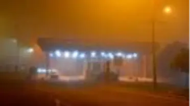 Adana'da uçuşlara 'sis' engeli