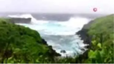 Japonya'yı Maysak Tayfunu vurdu
