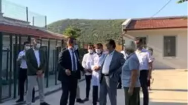 Vali Şentürk ve Başkan Şahin'den can dostlarına ziyaret