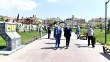 Başkan Köse yeni parkta incelemelerde bulundu