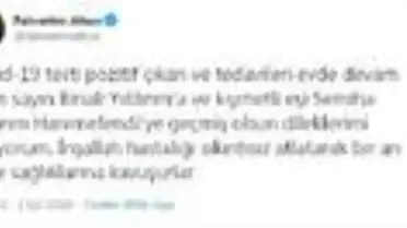 Binali Yıldırım ve eşinin Covid-19 testleri pozitif çıktı (2)