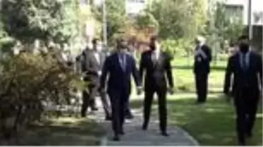 Dışişleri Bakanı Çavuşoğlu, IKBY Başkanı Barzani ile bir araya geldi