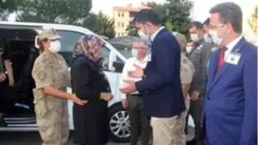 Giresun'daki selde şehit olan askerin cenazesi memleketine uğurlandı