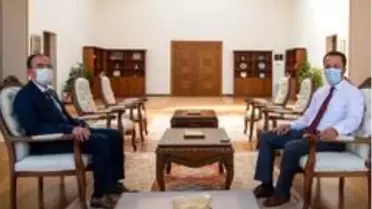 Vali Şentürk' ten Rektör Beydemir' e ziyaret