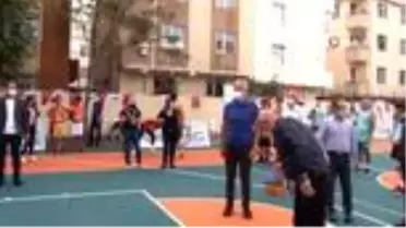 Basketbol heyecanı Çekmeköy'ün sokaklarına taşındı