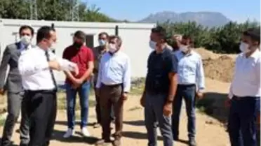 Mevsimlik tarım işçileri için hazırlanan konteyner kent tamamlandı