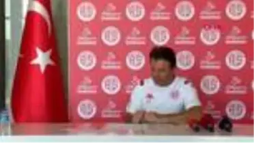 SPOR Tamer Tuna Avrupa hedefini yakalayacak bir Antalyaspor olmak istiyoruz