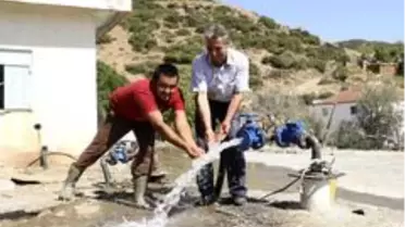 ASKİ Karahayıt Mahallesi'nde sondaj çalışması yaptı