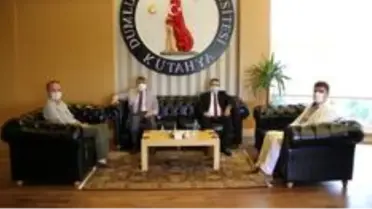 İdare Mahkemesi Başkanı Cengiz'den Rektör Uysal'a ziyaret