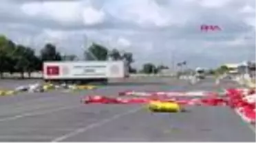 İSTANBUL-BAKIRKÖY KAYMAKAMLIĞI'NIN OTOPARKINA SAHRA HASTANESİ KURULUYOR
