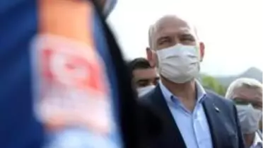 Bakan Soylu, Giresun'da incelemelerde bulundu