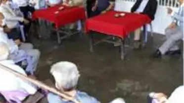 Kaymakam ve Belediye Başkanı Türkmen köylülerle bir araya geldi