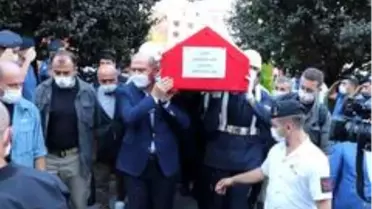 Şehit Yüzbaşı Mahmut Top son yolculuğuna uğurlandı