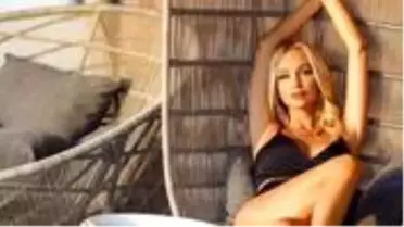 Yeni sezon öncesi Rus güzel Lopyreva, Galatasaray'a destek verdi: Kalbim seninle