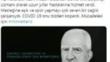 Son dakika haber: Bakan Koca'dan, doktor 'Mehmet Ulusoy' paylaşımı