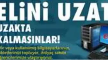Başkan Eriş'ten uzaktan eğitime destek için çağrı!