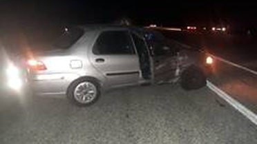 İki otomobil çarpıştı: 1 yaralı