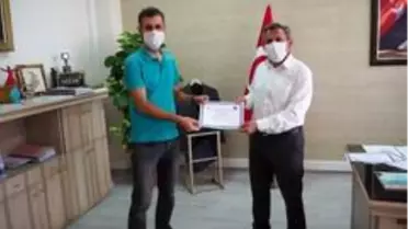 Vefa Destek Grubu'ndaki öğretmenlere teşekkür belgesi verildi