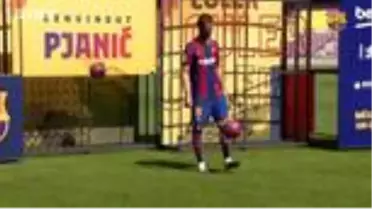 Miralem Pjanic, İlk Kez Camp Nou'ya Ayak Bastı