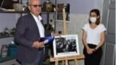 Adnan Menderes'in ziyaretinden kalan tek fotoğraf, müzede sergileniyor