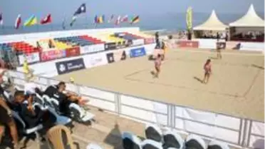 Plajda şenlik başladı