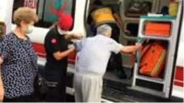 Eşiyle 'ekmek alma' konusunda tartışan yaşlı adam, intihara kalkıştı