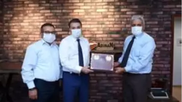 Eskişehir OSB'den Arıman'a teşekkür plaketi