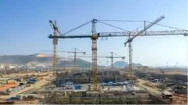 Akkuyu Nükleer Güç Santrali'nin ikinci ünitesinde reaktör ve türbin binalarının temeli atıldı