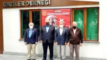 Başkan Gür'den gazilere ziyaret