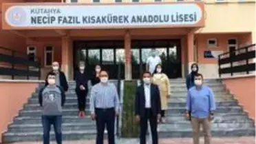 Milletvekili İshak Gazel, Necip Fazıl Kısakürek Anadolu Lisesi'ni ziyaret etti