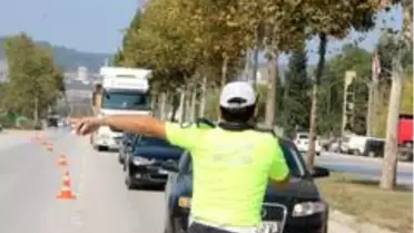 Son dakika haberi | Düzce'de hız yapan sürücülere ceza yağdı