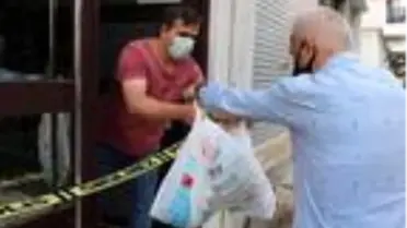 Karantinadaki 500 kişinin ihtiyacını Vefa Grubu ile çevre esnafı karşılıyor