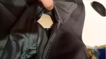 Para dolu ceketi sahibine ulaştırdı