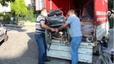 Gurbetçilerden engelli vatandaşlara araç-gereç desteği