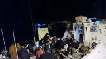 Marmaris açıklarında 87 sığınmacı kurtarıldı