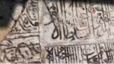 Bitlis Kalesi'nde 487 yıllık Kanuni Sultan Süleyman'a ait tamirat kitabesi bulundu