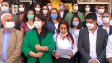 HDP'li vekillerden polise: 'Terbiyesiz', 'Bana sicili söyle'