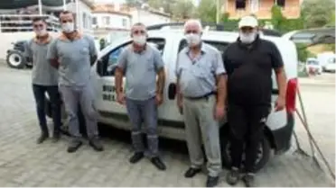 Burhaniye'de temizlik işçileri takdir topladı