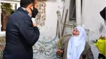 Tuzla'da Dünya Yaşlılar Günü'nde anlamlı ziyaret