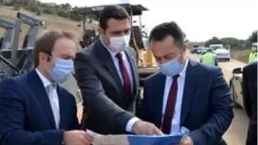 Bilecik'te karayolların 6 farklı bölgede çalışmaları devam ediyor