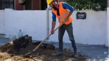 Yeni Şakran'da doğalgaz çalışmaları tam gaz