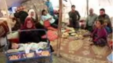 Göçer ailelerin, koyunlarıyla zorlu yolculuğu başladı