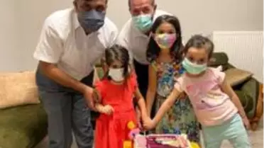 Son dakika! Şehidin kızlarına doğum günü sürprizi