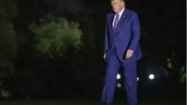 Trump'a 'antikor kokteyli' verildi