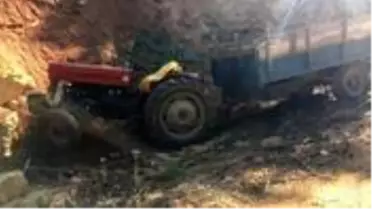 Üzerinden traktör geçen şahıs hayatını kaybetti
