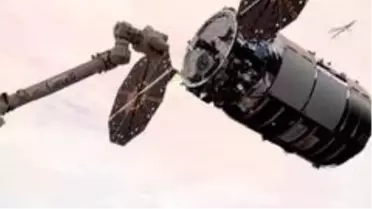 Cygnus uzay aracı, taşıdığı 23 milyon dolarlık tuvalet ile Uluslararası Uzay İstasyonu'na ulaştı