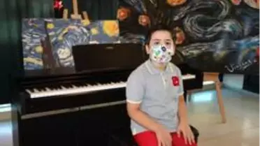Minik piyanist, Cumhurbaşkanıyla buluşacağı anı bekliyor