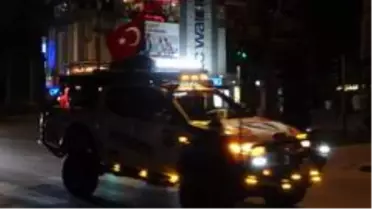 Azerbaycan'a 'konvoy'lu destek