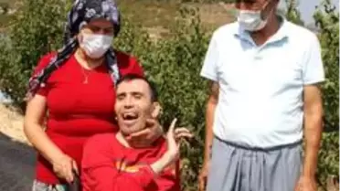 Özel gereksinimli Gökhan'ın yol sevinci