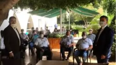 Muhtarlardan Toroslar EDAŞ'a teşekkür plaketi